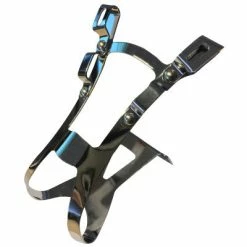 Messingschlager Cale Pieds Pédale Vélo Avec 2 Points De Passage Pour Lanière