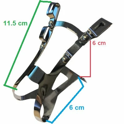 Messingschlager Cale Pieds Pédale Vélo Avec 2 Points De Passage Pour Lanière 5 Messingschlager Cale Pieds Pédale Vélo Avec 2 Points De Passage Pour Lanière – Image 5