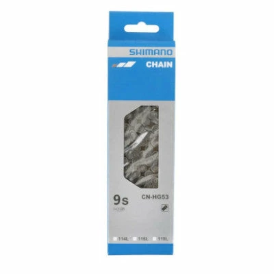Chaine Vélo Shimano 116 Maillons CN-HG53 9V 2 Chaine Vélo Shimano 116 Maillons CN-HG53 9V – Image 2