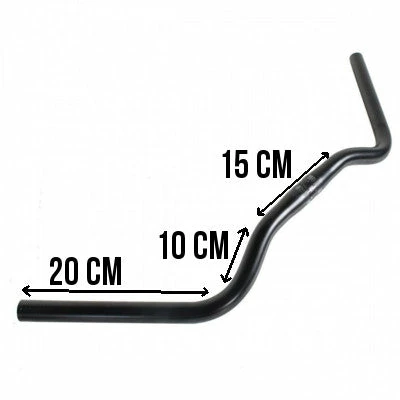 Ergotec-Humpert Cintre De Vélo Trekking En Aluminium Noir Ergotec 2 Ergotec-Humpert Cintre De Vélo Trekking En Aluminium Noir Ergotec – Image 2