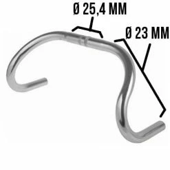 Messingschlager Cintre Recourbé Vintage Pour Singlespeed Et Fixie -Velo Pioneur Soldes Boutique cintre recourbe vintage pour singlespeed et fixie full 4