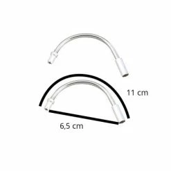 Brakco Coudes Passe-câble Pour Frein V-Brake Acier Inoxydable - Paire -Velo Pioneur Soldes Boutique coudes passe cable pour frein v brake acier inoxydable paire full 5