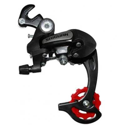 Brandless Dérailleur Arrière Vélo 6-7 Vitesses à Chape Moyenne Avec Patte 1 Brandless Dérailleur Arrière Vélo 6-7 Vitesses à Chape Moyenne Avec Patte