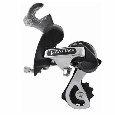 VENTURA Dérailleur Vélo Arrière Chape Courte 5-6-7 Vitesses Avec Patte 1 VENTURA Dérailleur Vélo Arrière Chape Courte 5-6-7 Vitesses Avec Patte