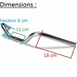 Oxford Guidon De Vélo Vintage North Road Chromé -Velo Pioneur Soldes Boutique guidon de velo vintage north road chrome full 3