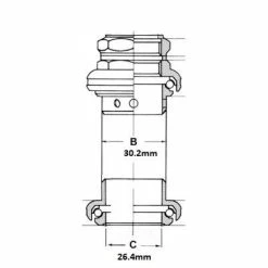 Jeu De Direction Chromé Tange 1 Pouce -Velo Pioneur Soldes Boutique jeu de direction chrome tange 1 pouce full 3
