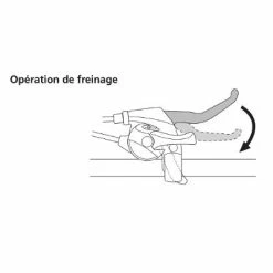 Levier De Vélo Frein Et Dérailleur 7 Vitesses Shimano -Velo Pioneur Soldes Boutique levier de velo frein et derailleur 7 vitesses shimano full 4