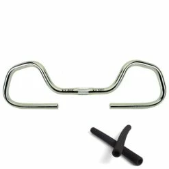 Zoom Pack Guidon Vélo Aluminium Multi Position Avec Mousse -Velo Pioneur Soldes Boutique pack guidon argent velo aluminium multi position avec mousse full