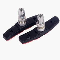Brakco Patins Pour Frein V-Brake Avant Ou Arrière à Vis - La Paire -Velo Pioneur Soldes Boutique patins pour frein v brake avant ou arriere a vis la paire full 3