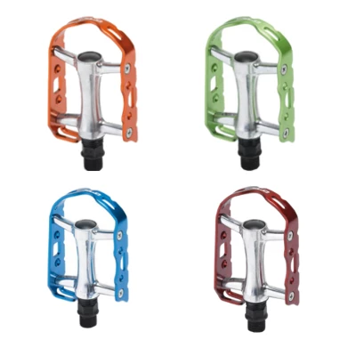 Pédales De Vélo Ultralight Rouge VTT VTC - XLC 2 Pédales De Vélo Ultralight Rouge VTT VTC - XLC – Image 2