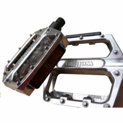 Pédales Larges Vélo BMX Et Fixie Argent 9/16 Wellgo 7 Pédales Larges Vélo BMX Et Fixie Argent 9/16 Wellgo -Velo Pioneur Soldes Boutique pedales larges velo bmx et fixie argent 9 16 wellgo full 4