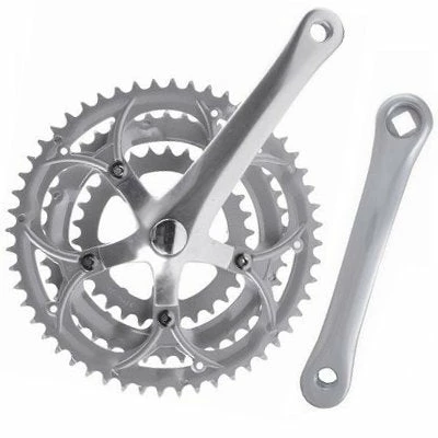 Messingschlager Pédalier Triple Plateaux Vélo 9 Vitesses 30/42/52 Dents 1 Messingschlager Pédalier Triple Plateaux Vélo 9 Vitesses 30/42/52 Dents