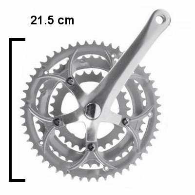 Messingschlager Pédalier Triple Plateaux Vélo 9 Vitesses 30/42/52 Dents 2 Messingschlager Pédalier Triple Plateaux Vélo 9 Vitesses 30/42/52 Dents – Image 2