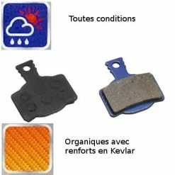 Brakco Plaquettes Organiques Frein à Disque Vélo Magura MT2.4.6.8 Paire -Velo Pioneur Soldes Boutique plaquettes organiques frein a disque velo magura mt2 4 6 8 paire full 4