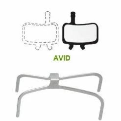 Brakco Plaquettes Organiques Pour Frein à Disque Vélo AVID Juicy -Velo Pioneur Soldes Boutique plaquettes organiques pour frein a disque velo avid juicy full 5
