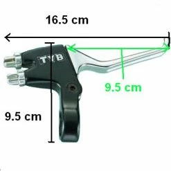 TY Brake Poignée Vélo Droite Avec Commande Pour Frein Avant Et Arrière -Velo Pioneur Soldes Boutique poignee velo droite avec commande pour frein avant et arriere full 3