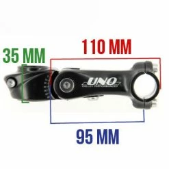 Uno Potence Inclinable Aheadset Pour Guidon Vélo 25.4 Mm -Velo Pioneur Soldes Boutique potence inclinable aheadset pour guidon velo 25 4 mm full 4
