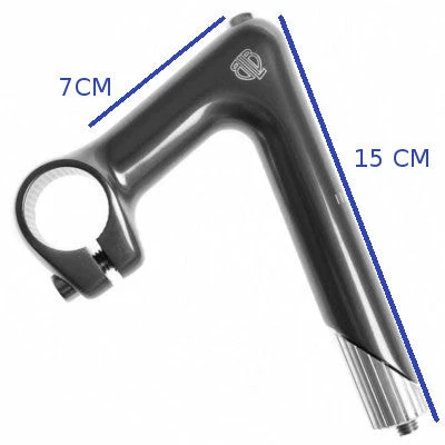 Potence Plongeur Noire Pour Vélo De Course Lil Quill BLB 80mm 4 Potence Plongeur Noire Pour Vélo De Course Lil Quill BLB 80mm – Image 4