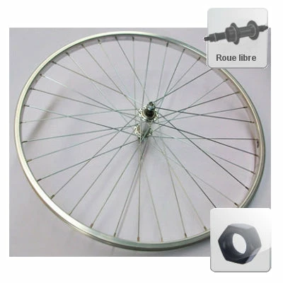 Brandless Roue Arrière De Vélo 650B à écrous 1 Brandless Roue Arrière De Vélo 650B à écrous