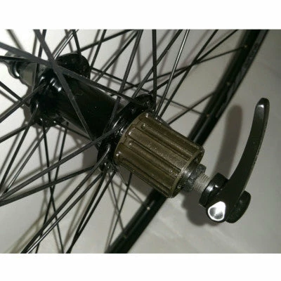 Roue Arrière Vélo 28 Pouces à Cassette Noire Airline Rodi 2 Roue Arrière Vélo 28 Pouces à Cassette Noire Airline Rodi – Image 2