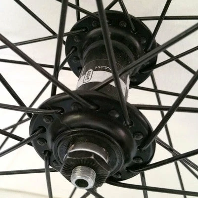 Roue Avant Noire Vélo 28 Pouces Airline Rodi 2 Roue Avant Noire Vélo 28 Pouces Airline Rodi – Image 2