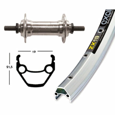 Exal Roue De Vélo Avant 26 Pouces En Alu Fixation écrou 2 Exal Roue De Vélo Avant 26 Pouces En Alu Fixation écrou – Image 2