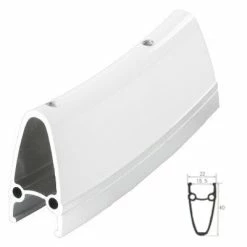 M-Wave Roue De Vélo Avant Blanche 700 Route -Velo Pioneur Soldes Boutique roue de velo avant blanche 700 route full 4