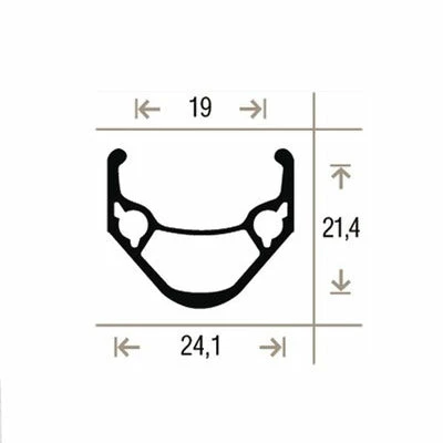 Roue Vélo Arrière 28 Pouces à Cassette 8 à 10 Vitesses Rigida 4 Roue Vélo Arrière 28 Pouces à Cassette 8 à 10 Vitesses Rigida – Image 4