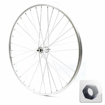Brandless Roue Vélo Avant 26 Pouces Simple Paroi Axe à écrous 1 Brandless Roue Vélo Avant 26 Pouces Simple Paroi Axe à écrous