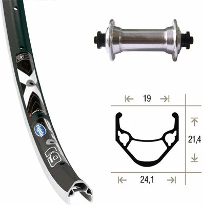Roue Vélo Avant 28 Pouces Serrage Rapide Rigida 2 Roue Vélo Avant 28 Pouces Serrage Rapide Rigida – Image 2