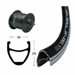 Roue Vélo Avant Noire Moyeu Dynamo 28 Pouces Rodi 9 Roue Vélo Avant Noire Moyeu Dynamo 28 Pouces Rodi -Velo Pioneur Soldes Boutique roue velo avant noire moyeu dynamo 28 pouces rodi full 4