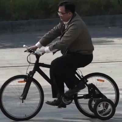 XPRIT Roues Stabilisatrices Pour Vélo Adulte Fixation Hauban Et Base 2 XPRIT Roues Stabilisatrices Pour Vélo Adulte Fixation Hauban Et Base – Image 2