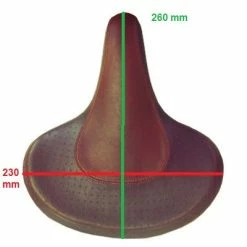 VELO Selle De Vélo Rétro Cruiser Grand Confort Marron 9 VELO Selle De Vélo Rétro Cruiser Grand Confort Marron -Velo Pioneur Soldes Boutique selle de velo retro cruiser grand confort marron full 5