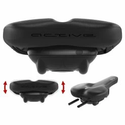 Selle Vélo Randonnée Confortable 602 Ergolux Active 2.0 SQlab -Velo Pioneur Soldes Boutique selle velo confortable 602 argolux sqlab