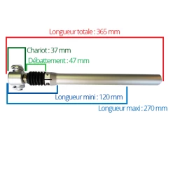 Pos Mood Tige De Selle Vélo 27.2 Suspendue Avec élastomère PM 1000 -Velo Pioneur Soldes Boutique tige de selle velo 27 2 suspendue avec elastomere pm 1000 full 5