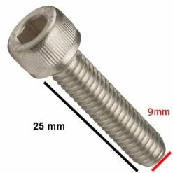 Lecyclo Vis Pour Béquille 25 Mm 5 Lecyclo Vis Pour Béquille 25 Mm -Velo Pioneur Soldes Boutique vis pour bequille 25 mm m9